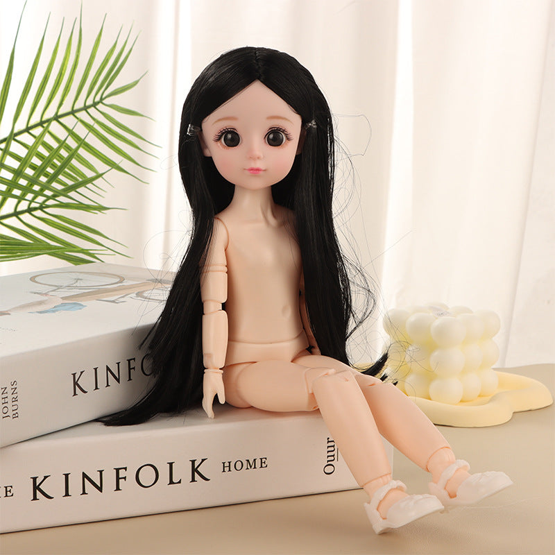 12 inch 30cm 6 minutes barpyrene naked doll change music doll body wholesale vinyl girl toy body