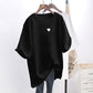 Breastfeeding Summer Top T-Shirt Summer Going Out Hot Mom plus size Fashionable Loose Breastfeeding Dress Slimming Fashionable