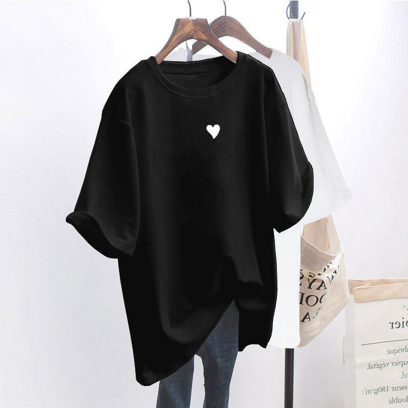 Breastfeeding Summer Top T-Shirt Summer Going Out Hot Mom plus size Fashionable Loose Breastfeeding Dress Slimming Fashionable