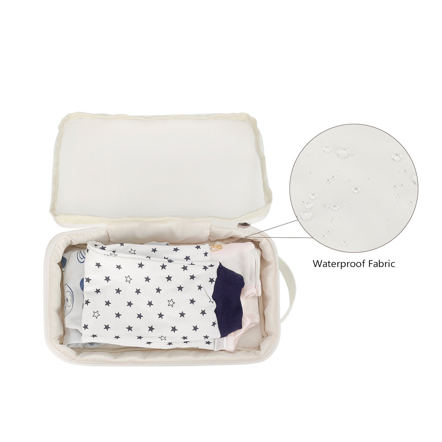 Baby clothes storage bag waterproof changing and washing dirty clothes storage maternal and child travel separation supplies bag