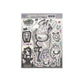 [in stock] September New domi Character Sticker South Korea Ping for ins Spice Girls Sticker DIY Mobile Phone Shell Mobile Phone Account