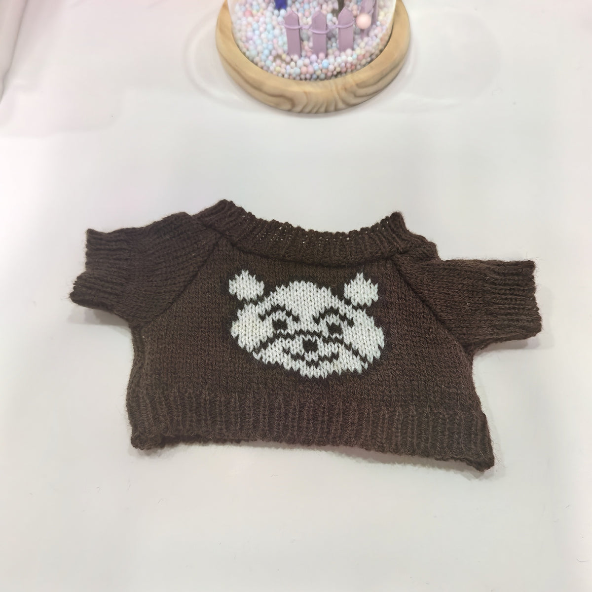 {Only Baby Clothes}25Cm Barcelona Bear Sweatshirt Toy Bear Clothes Skirt Bear Replacement Can Be Sent with Samples and Pictures