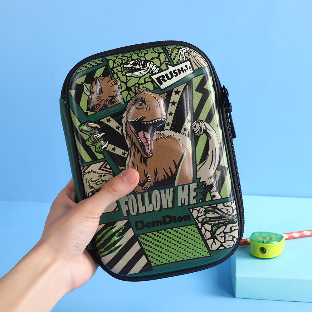 Eva Pencil Box 3D Stereo Large-Capacity Kidsren's Pencil Bag Multi-Functional Student Stationery Popular Pencil Box Waterproof