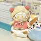 Horn Sweatshirt 4 Colors Optional Baby Clothes 10cm Super Cheap Cotton Doll Clothes 20cm Cute Doll Accessories diy
