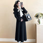 Maternity clothing Internet-famous fashion temperament Korean style mid-length autumn new Korean style daughter style temperament pregnant women suit