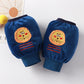 Children's Sleeve Lined Crystal Velvet Anti-Stain and Dirt-Resistant Autumn and Winter New Style Cute Three-Dimensional Embroidery for Boys and Girls