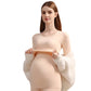 Warm Autumn Clothes for Pregnant Women fleece-lined Postpartum Breastfeeding Clothes De Velvet Breastfeeding Moon Clothes Top Long Sleeve 3211