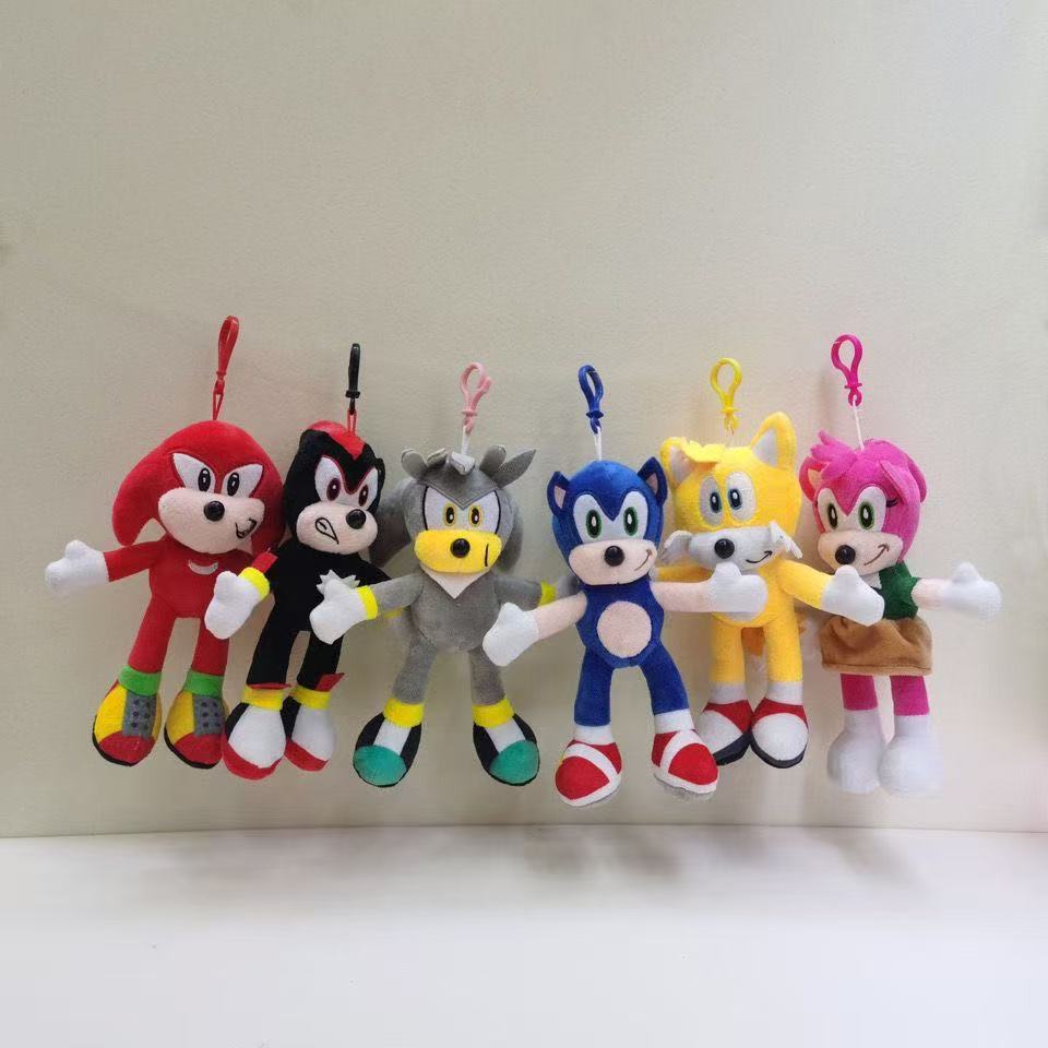 New Big Head Sonic Mouse Sonic Super Sonic Plush Toy Tarsnak Hedgehog Doll Children