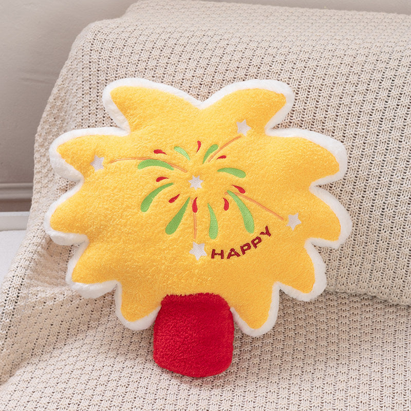National Tide Lion Wake New Year Pillow Plush Toy Home Doll Ornaments Living Room Sofa Pillow Company Annual Meeting Gift
