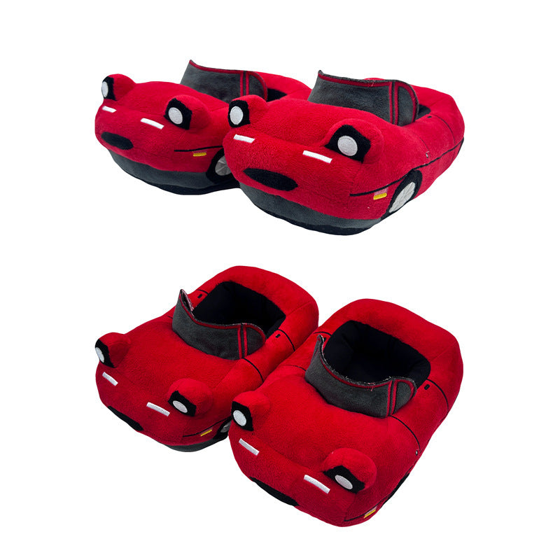 Cross Border New Miata Slipper Plush Mazda sports car Plush Slippers Plush Toy Doll