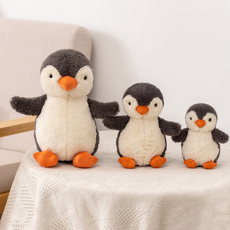 Peanut Penguin Doll Internet Popular Cute small size Soft Children's Comfort Plush Toy Grasping Machine Doll 8 Inch