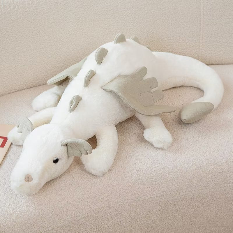 Cross-border simulation cute flying dragon plush toy pterosaurus plush doll cushion pillow soothing accompany sleeping doll