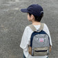 Children's Kindergarten Schoolbag Boys' Baby Contrast Color Small Backpack Girls' Trendy 2022 Cute Backpack Cute Bag