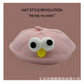 Spring and Autumn Korean Style Baby Boy and Girl Candy Color All-match Knitted Beret Children's Western Style Casual Wool Hat Paintler Hat