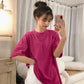 Maternity Breastfeeding T-shirt Summer Short-sleeved Mid-length 2023 New Loose plus size Breastfeeding Moon Dress