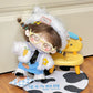 Dropshipping 20cm Baby Clothes Cotton Doll Clothes Cute Pajamas Set Original Antique Han Dynasty Doll Dress up