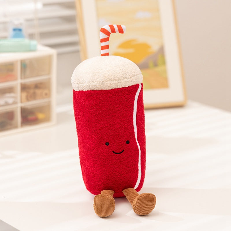 Jellycat Plush Toy Cake Animal Stuffed Toy Cute Bunker Doll Girl Sleeping Pillow Doll