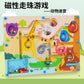 Cross-border children's magnetic maze walking ball toys early education 3 to 6 years old pen concentration wooden ball educational toys