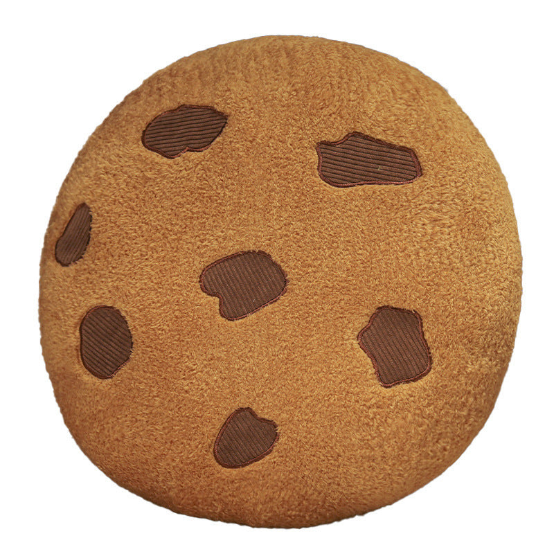 Ins Cute Cookie Pillow Cross-border Plush Toy Creative Snack Pillow Living Room Bedroom Nap Pillow