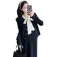 Maternity clothing Internet-famous fashion temperament Korean style mid-length autumn new Korean style daughter style temperament pregnant women suit