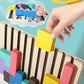 3D Stereo Tetris Building Blocks Kidsren's Educational Early Education Puzzle Matching Card Jenga Educational Toys