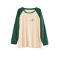 Breastfeeding Top T-Shirt Hot Mom Style Pure Cotton Outer Wear Spring and Autumn Pregnant Women's Long Sleeve Breastfeeding Moon Dress Women's Large Size