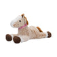 Simulation Pony Doll Cross-border Plush Toy Creative Cute Lying Posture Brown Horse Animal Doll Sleeping Doll Pillow