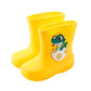 Children's water shoes in the tube boys baby waterproof rain boots girls students school children's rain boots children cartoon wholesale