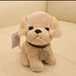 Factory wholesale simulation of eight dogs plush toys husky schnaub puppet children's birthday gift
