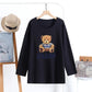 Pregnant Women's Postpartum Breastfeeding Jacket Outer Wear Moon Clothes Long Sleeve Thin T-Shirt Hot Mom's Spring and Autumn Clothes for Breastfeeding Period