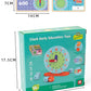 Specialized Clock Teaching Aids for Elementary School: Clock Models for First and Second Graders, Alarm Clock Face, Children's Learning Time Toys