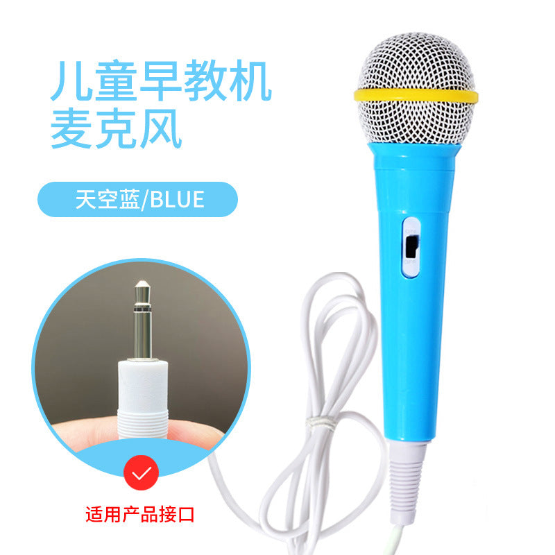 Wholesale early education machine microphone educational toy story machine microphone toy microphone children singing story machine wheat