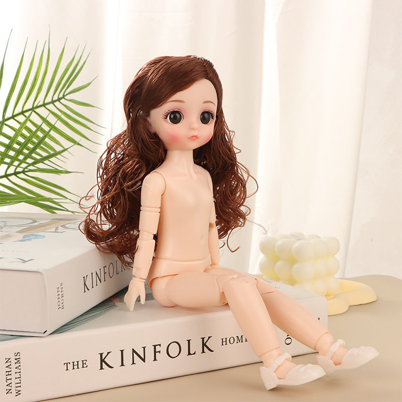 12 inch 30cm 6 minutes barpyrene naked doll change music doll body wholesale vinyl girl toy body