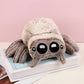 Cross-border simulation small spider doll Lucas spider black and white spider plush toy doll