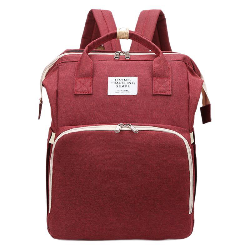 Foreign Trade Multifunctional Mother and Baby Bag, Breathable Sunshade, Lightweight Mother and Baby Large Multi-Purpose Backpack