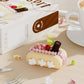 Bricks Also Birthday Cake Handmade Dessert Ornaments Compatible with Lego Cake Blocks Assembled Toys Children's Children's Day Gift
