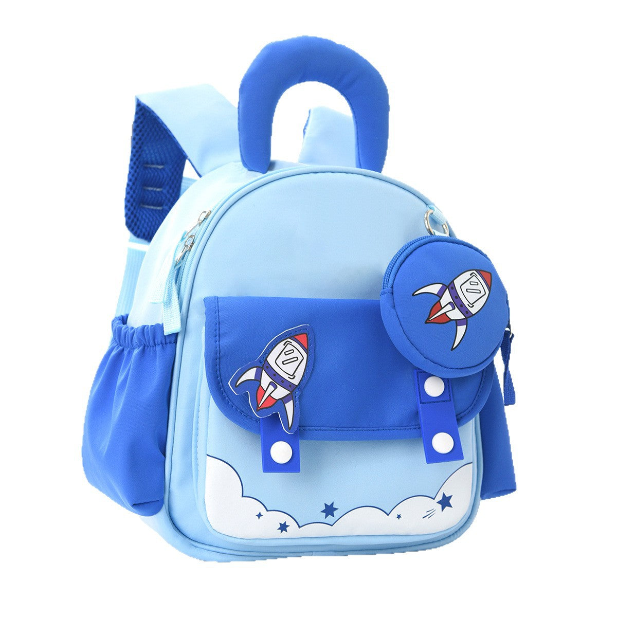 Feihong Cross-Border Children's Backpack Travel Lightweight Large-Capacity Backpack Outdoor Travel Cute Cartoon Backpack
