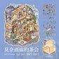 Mr. Paper Landscaping Flat Stickers Prince Fairy Tale Book Series DIY 3D Landscaping Flat Sticker Pack