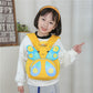 Cute Butterfly Children's backpack fashionable western style girls' schoolbag Western style versatile high-looking girl's anti-Lost Backpack