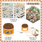 Infeel.Me Extra Large Scenery Stickers Today's Business Hours Open - Part Twelve DIY Journal Scene Stickers
