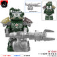 Flame X-01 Mecha Third-Party Radiation Warrior Building Block Figure Cross-Border Goods Bagged for Boys Compatible with Lego