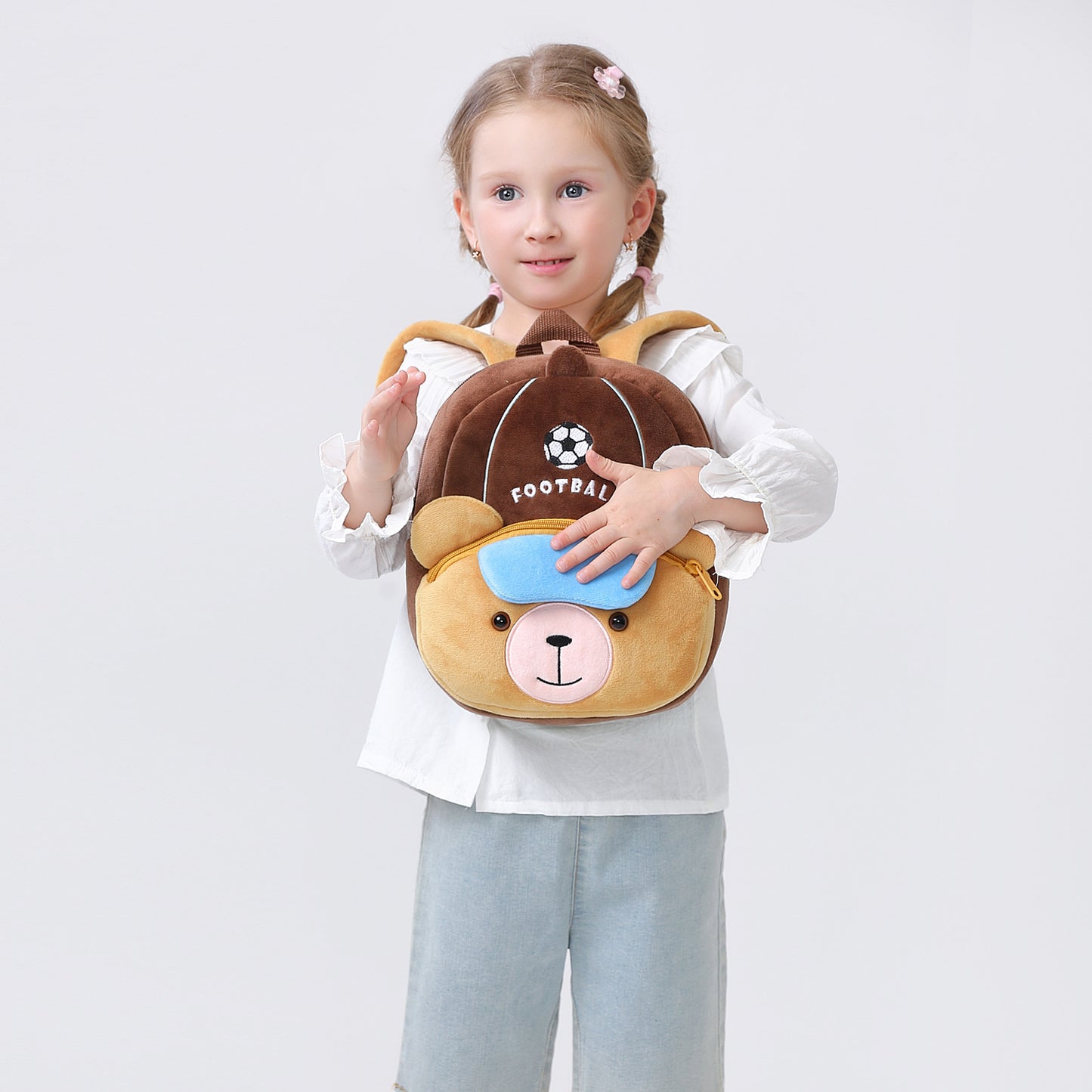 Cute New Animal Games boys and girls plush children backpack kindergarten backpack factory direct sales