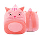 Cute Cartoon Animal Children's Backpack Stall Supply Backpack Kindergarten Plush Backpack Children's Bag Orderable Printing