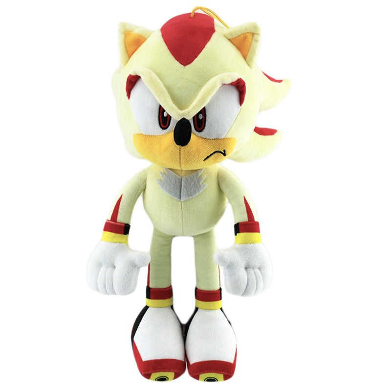 New Big Head Sonic Mouse Sonic Super Sonic Plush Toy Tarsnak Hedgehog Doll Children