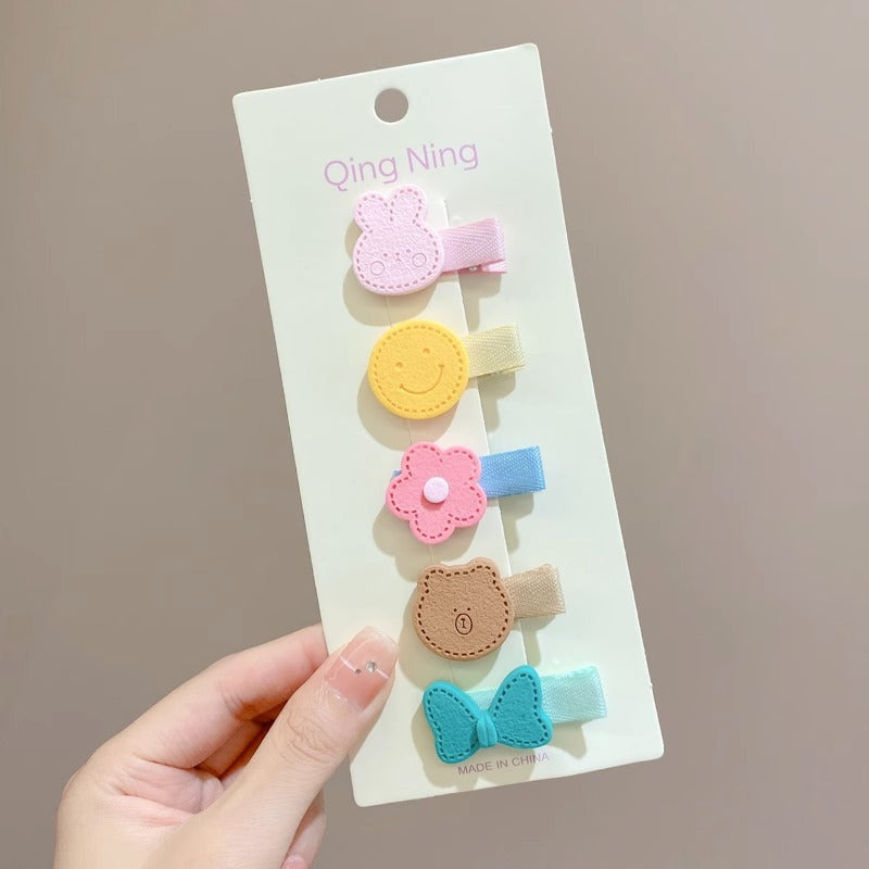 Cute baby lanugo hair small hairpin baby girl does not hurt hair hair clip baby hair small hair clip children's headdress