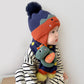 Children's Hat Boy's Winter Baby's Wool Hat Ear Protection Boy's Scarf suit Girl's Baby Toddler Autumn and Winter