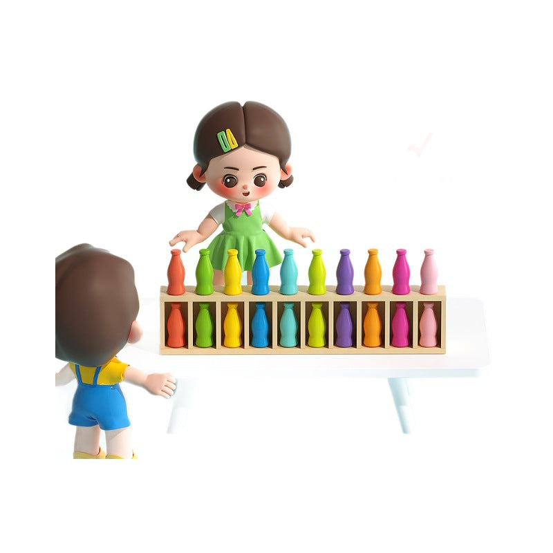 Simulation Fun Bottle Guessing Drink Matching Memory Tabletop Game Educational Children's Toy Popular Internet Sensation