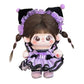 10cm kulomi original in stock wholesale 20cm doll normal body cotton doll clothes a generation of hair