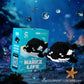 Children's Day Gift Compatible Lego Marine Animals Shark Clownfish Cartoon Doll Assembled Building Blocks Toy