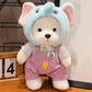 Transformation Bear Doll Cute Plush Toy Girl Sleeping with Teddy Bear Birthday Gift Sleeping Doll